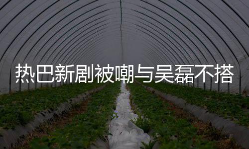 热巴搭 0多新剧回应我被嘲本人磊不岁才2与吴
