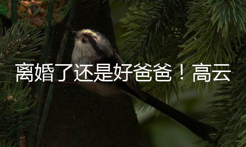 儿现带女璇餐爸爸离婚了还厅高是好身董云翔