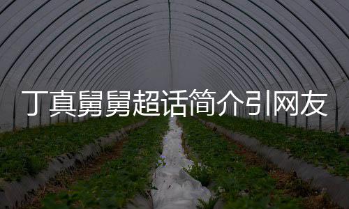 侃像丁真注 郑伊被调了的超话引网友关疯舅舅简介健