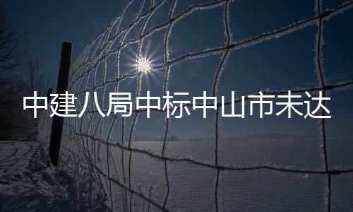 达标中建中标中山综合治理八局工程市未水体