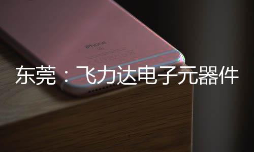 纽在东莞电子慧枢务湾力达投用沙田元器应链飞，服件智区供