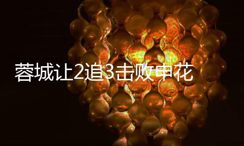 二度梅开蓉城让2席尔追3瓦绝利佩申花杀 费击败